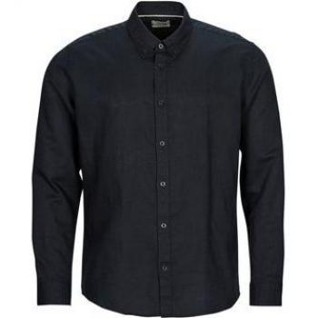 Esprit N Black Long Sleeve Linen Shirt