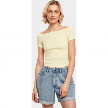 Urban Classics Schulterfreies T-Shirt für Damen
