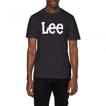 Maglia Lee Wobbly Logo Nero/White