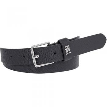 Cintura in pelle Tommy Hilfiger Heritage, Nero, 90 cm