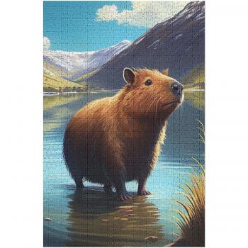 Jeu de construction Capybara 300 pièces – défi difficile
