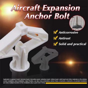 Anclajes de avión para cortinas