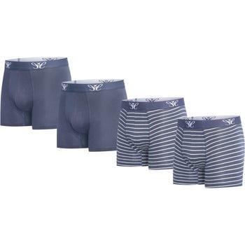 Cappuccino Italia Boxershorts Blau 4er-Pack Größe S