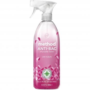 Method Anti-Bac Surface Spray Rhubarb 828ml 4005049