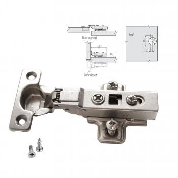 Half‑Overlay Soft Close Hinge Plate for Kitchen Cabinets (26mm)