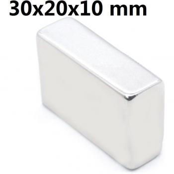 1/2/5Pcs Super Powerful Neodymium Magnet 30x20x10