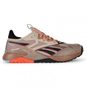 Nano X2 Modern Adventure Shoes – Beige/Taupe/Orange Flare (UK 7.5 Men)