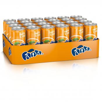 8x330ml Fanta Orange Limonade Softdrink Brause inkl.4,50 € Pfand NEU MHD 10/24