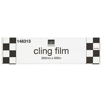 Chef’s Essentials Cling Film 300mm x 300m – Catering Packs