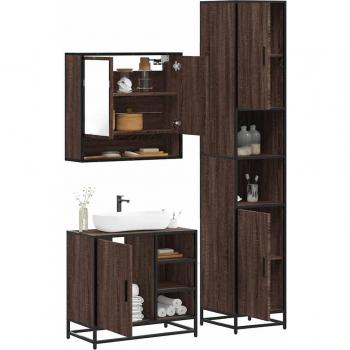 Jardín Prolenta Premium: Kit 5‑Pieza con Cojines y Madera Natural