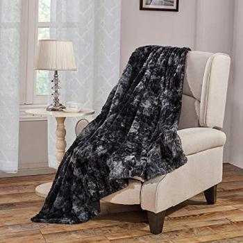 Warm Velvet-Fake Fur Bedspread