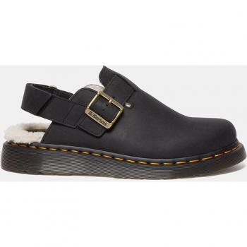 Dr. Martens Jorge II Faux Fur gefütterte Slipper in Schwarz, Größe 40