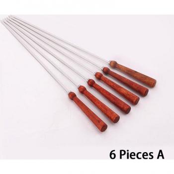 BBQ Skewers with Wood Handles