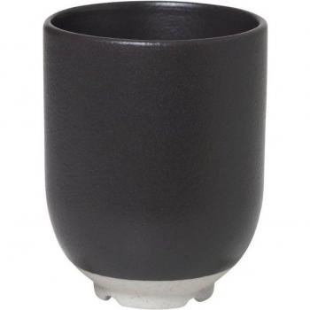 Set di 8 Tazze in ceramica Eli nere