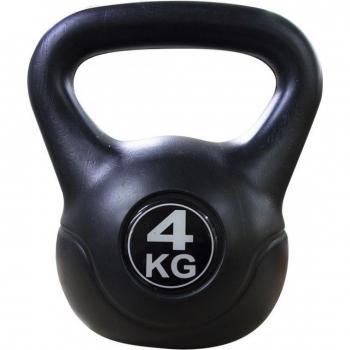 Kettlebell 4kg con Sabbia e Maniglia Anti Sfregamento in PVC
