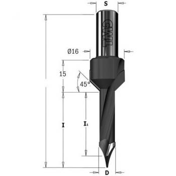 WEKADOR TX 20 ZrN-Torsion Bits