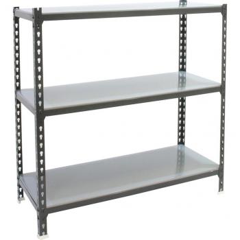 SimonRack Estantería Metálica 3 Baldas Antracita Galva (8425437097393)