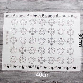 Silikon Teigrolle und Backunterlage Set