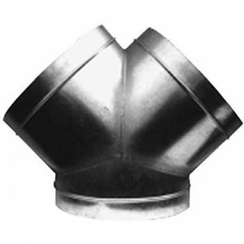 Culotte 45° Galvanisée D125 Unelvent 865234