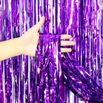Tinsel Fringe Wedding Backdrop
