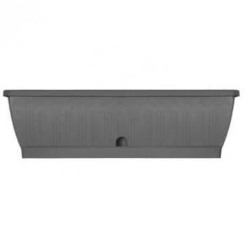 Jardinière Terraflor Anthracite 60cm Écologique