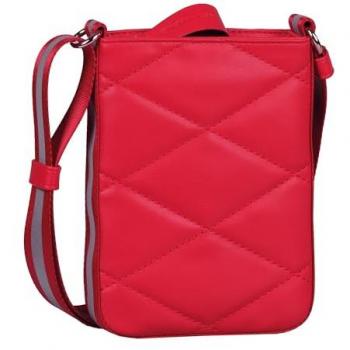 TOM TAILOR Mica Handytasche aus Lederimitat mit Rautensteppung