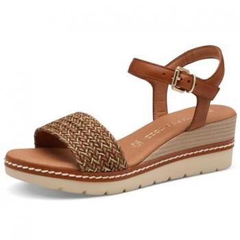 Cognac & Oro Sandalo di Marco Tozzi