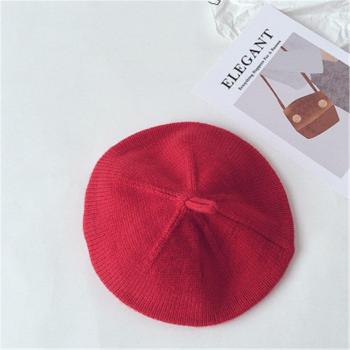 Fall Winter Kids' Knitted Beret