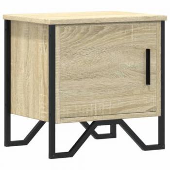 VidaXL Sonoma Oak Bedside Cabinet 40x30x40 cm