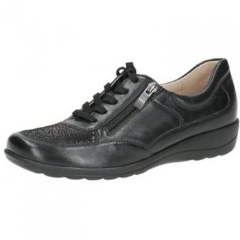 Basket Talon Compensé Caprice Noir P.40