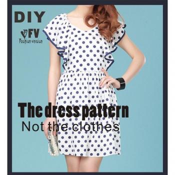 Women's Dress Cutting Pattern BLQ-50