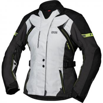 IXS Liz-ST Giacca da moto per donna Grigio-Nero-Giallo
