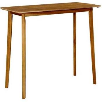 Akazien Massivholz Bartisch 120×60×105 cm