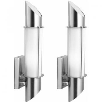Acciaio Inox Applique per Esterni 320 Lm