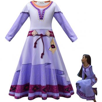 Robe élégante de fête Halloween pour jeunes filles 9-10 ans