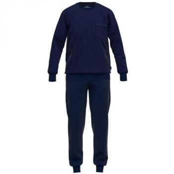 GÖTZBURG 2-teiliges Pyjama-Set für Herren, Baumwolle, mit Muster