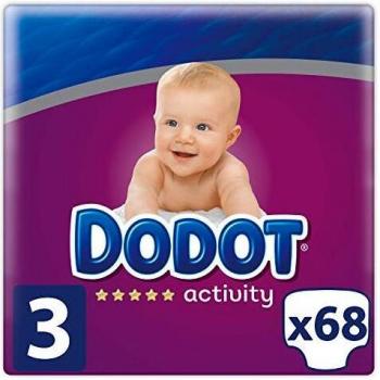 Dodot Active‑Baby‑Windelset Größe 3 – 68 Stück, 6–10 kg