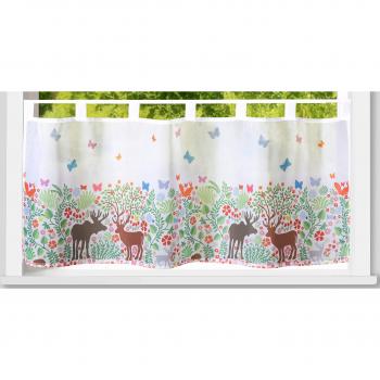 Violette Bistro‑Gardine Leo 45x120 cm