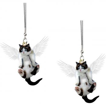 Kleurrijke Kat Auto Hangdecoratie