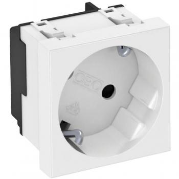 Insert de prise OBO Bettermann blanc