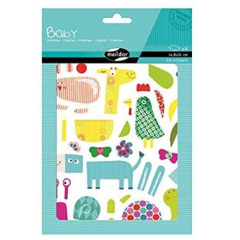 Pack de planches créatives A5 + gommettes (Maildor Baby)