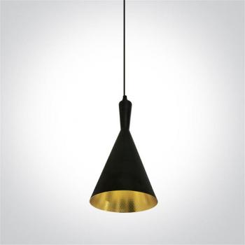 Luz Colgante Techo ONE LIGHT 63040/B/BS Negro IP20