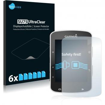 Savvies Transparent Film Shield for Garmin Edge 520/820 Display (6 Pack)