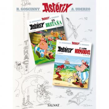 Astérix en bretaña y astérix y los normandos. Álbum doble