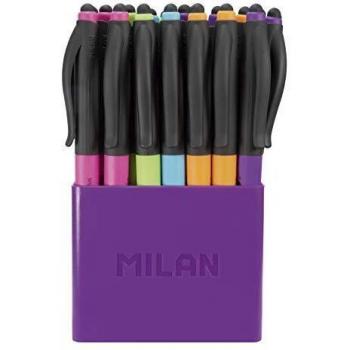 Bolígrafo Milan P1 Stylus Colours con puntero