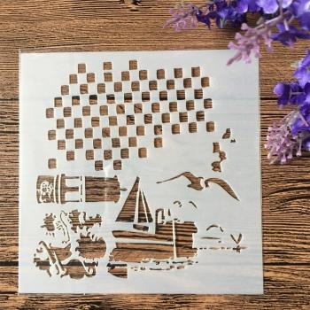 Plantilla de decoración para álbum de recortes