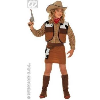 Costume Western Cowgirl 11-13 Anni