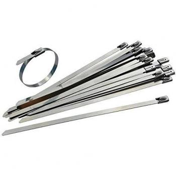 Faithfull CT36079SS 7.9 x 360 mm Stainless Steel Cable Ties (Pack of 50)