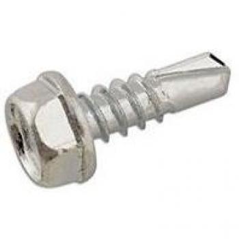 Hex Head Self Drilling Screw No.8 x 1 Pack 100 Connect 31502