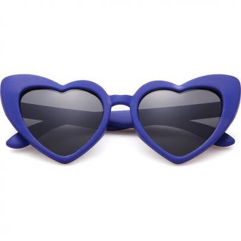 Cute Heart Shaped Sunglasses for Girls